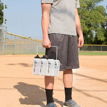 COATED WIRE WATER BOTTLE CARRIER HoopsKing